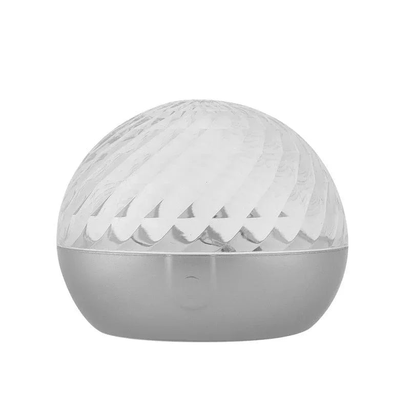 Lampe de Chevet Créative à Ondulations Rotatives pour Petite Veilleuse