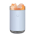 Lampe LED Humidificateur Diffuseur d'Huiles Essentielles Lampe de Sel de Cristal Chambre Maison