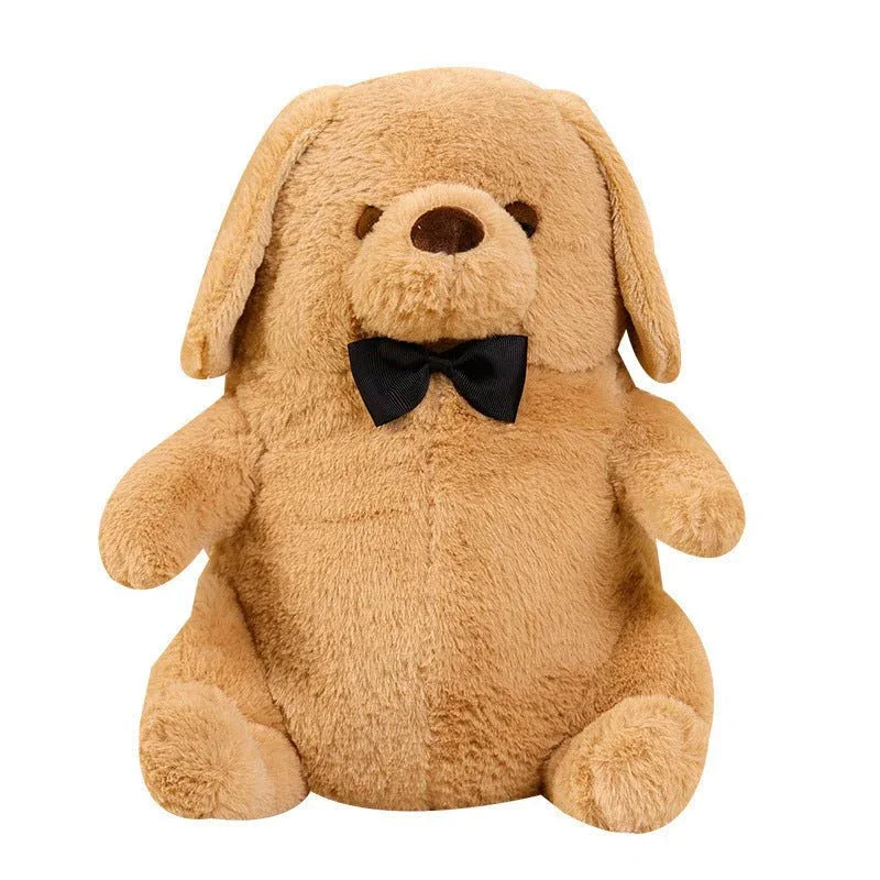 Peluche Chien Mignon avec Nœud Papillon