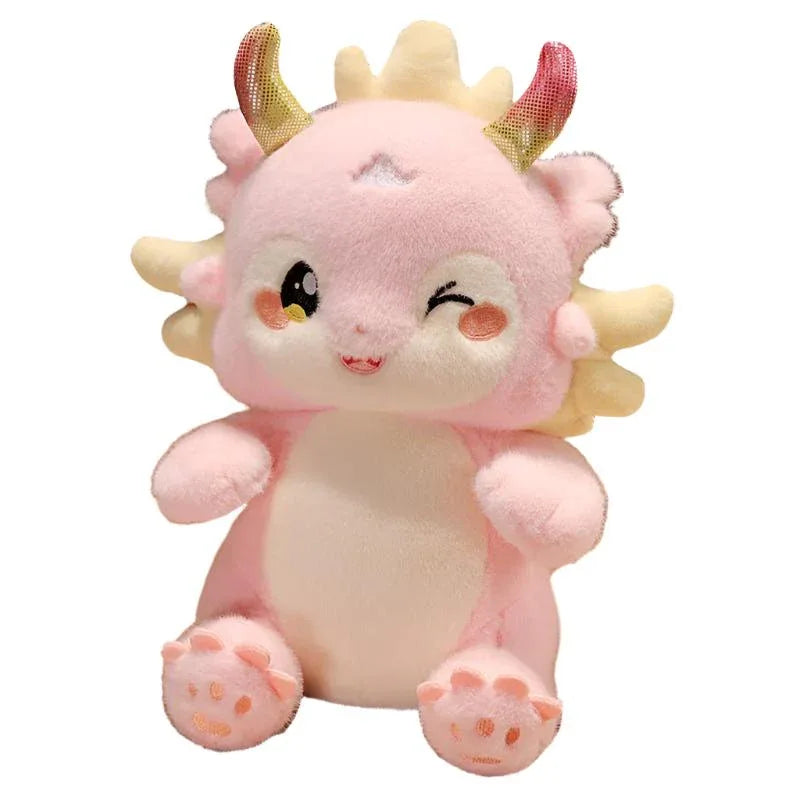 Mini peluche dragon mignon de dessin animé