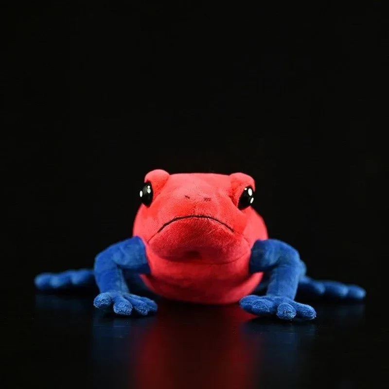Niedliches buntes Pfeilgiftfrosch-Plüschtier