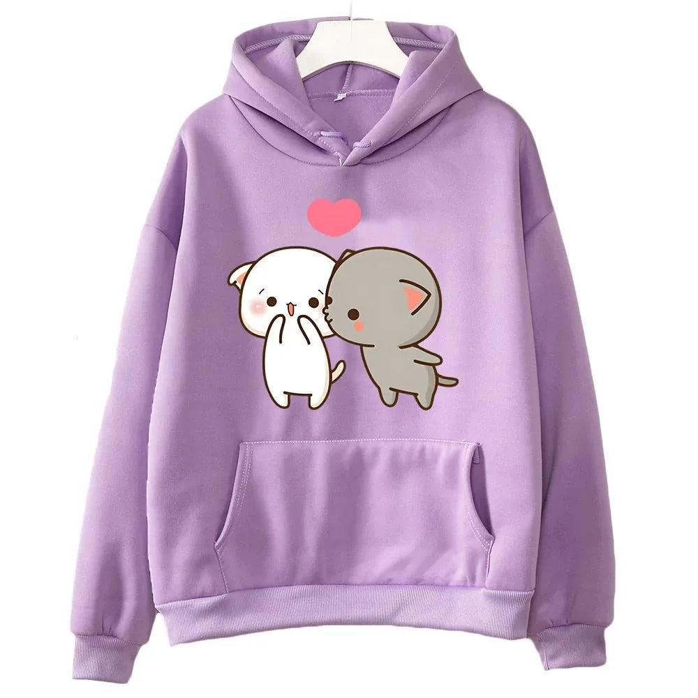 Süßer Design-Kapuzenpullover für Damen