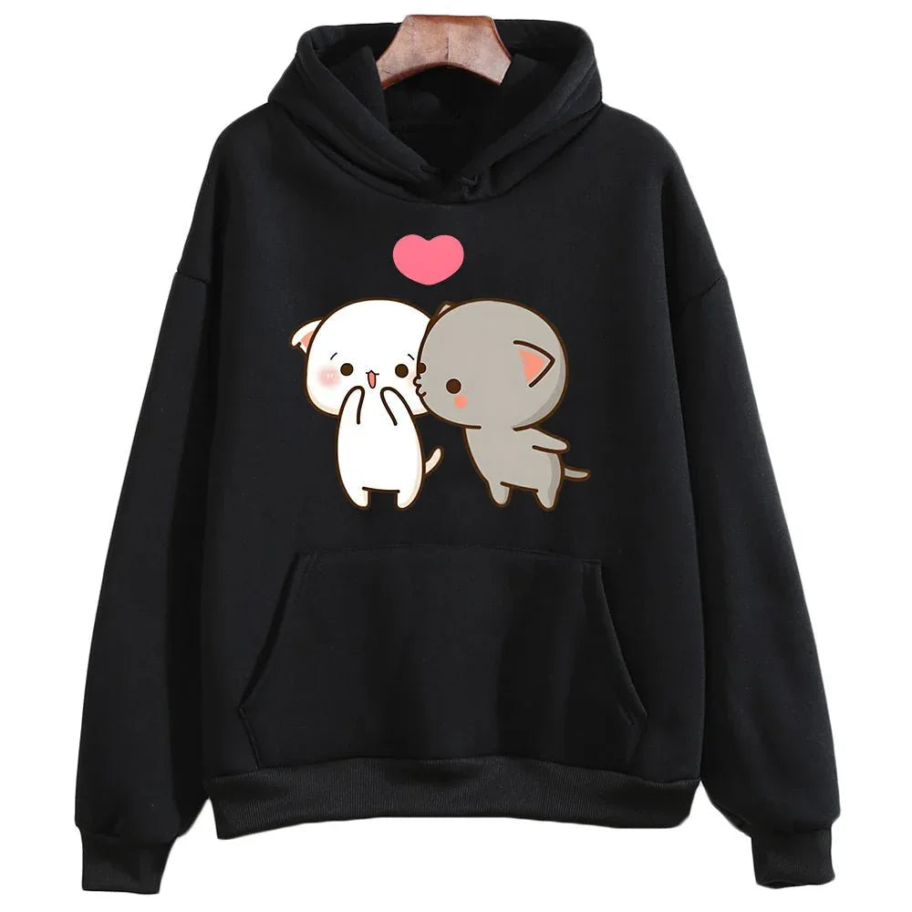 Süßer Design-Kapuzenpullover für Damen