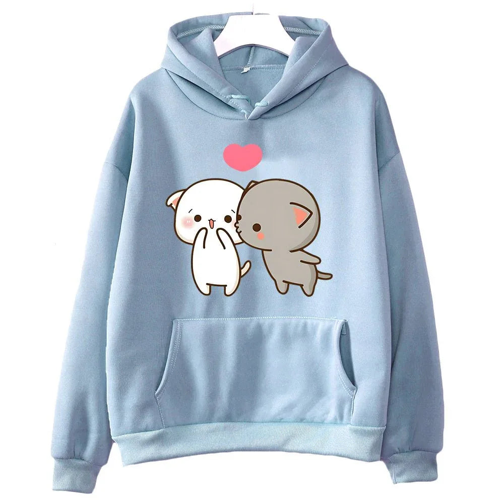 Süßer Design-Kapuzenpullover für Damen