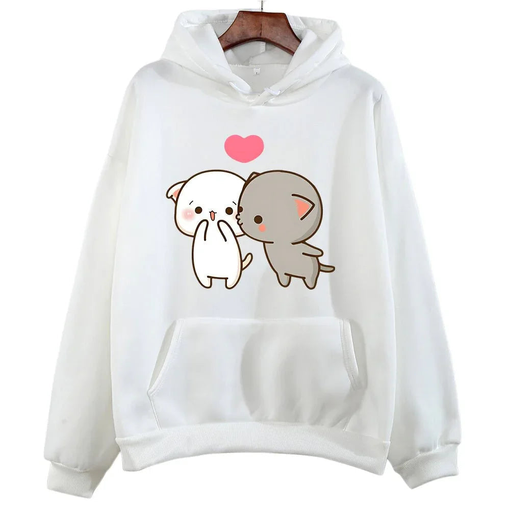 Süßer Design-Kapuzenpullover für Damen
