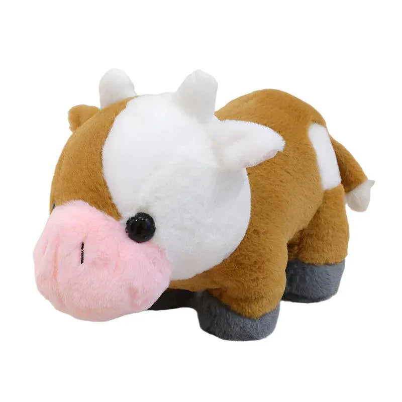 Mignonnes Peluches Vache de Ranch