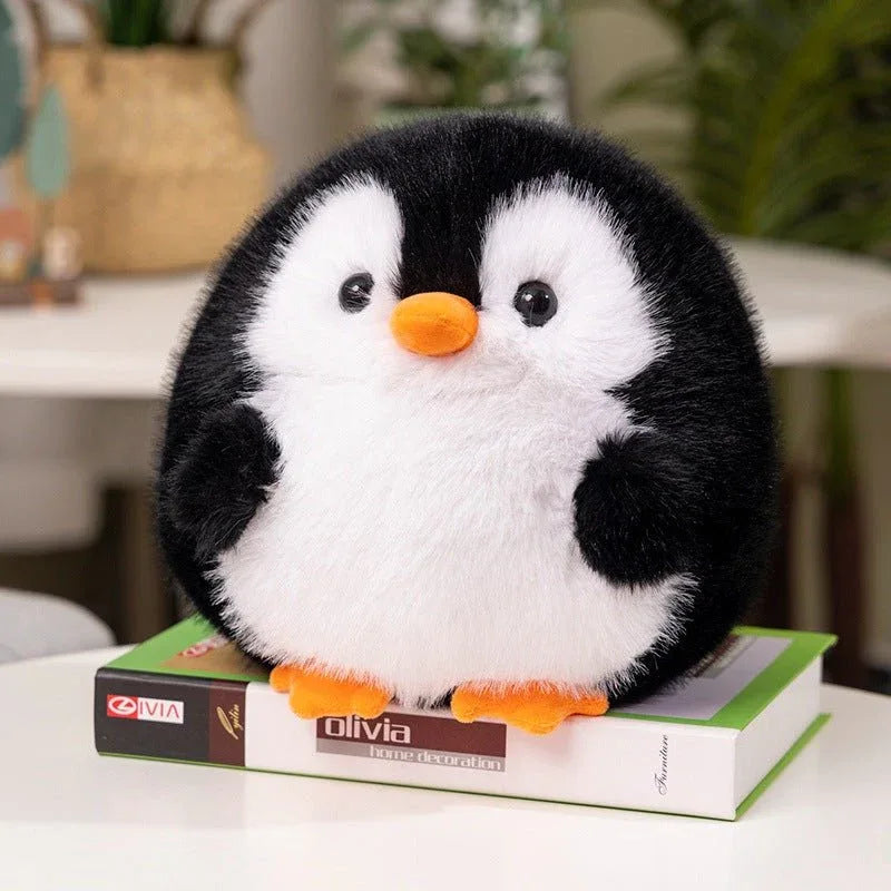 Jolis jouets en peluche Pingouin Rose