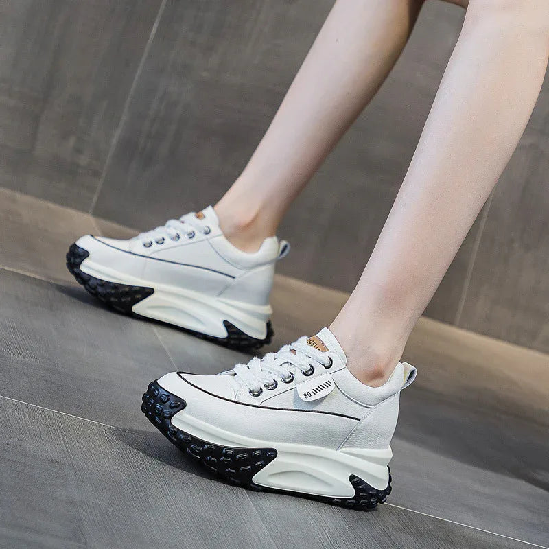 Baskets Rétro Femme Chaussures à Plateforme Tendance et Personnalisées