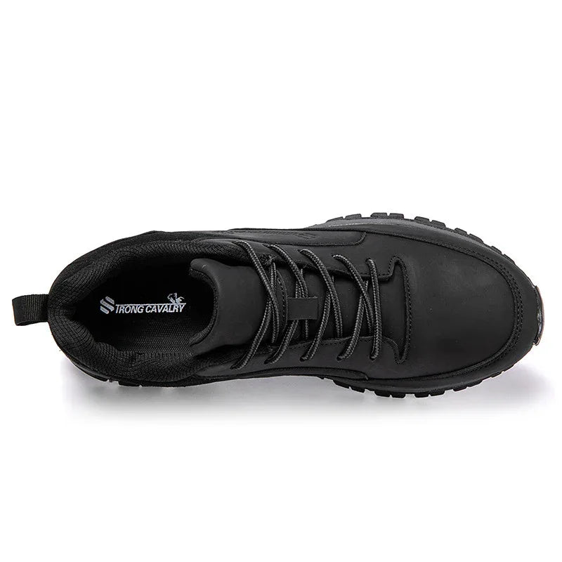 Leder Wasserdichte Herren Casual Laufschuhe