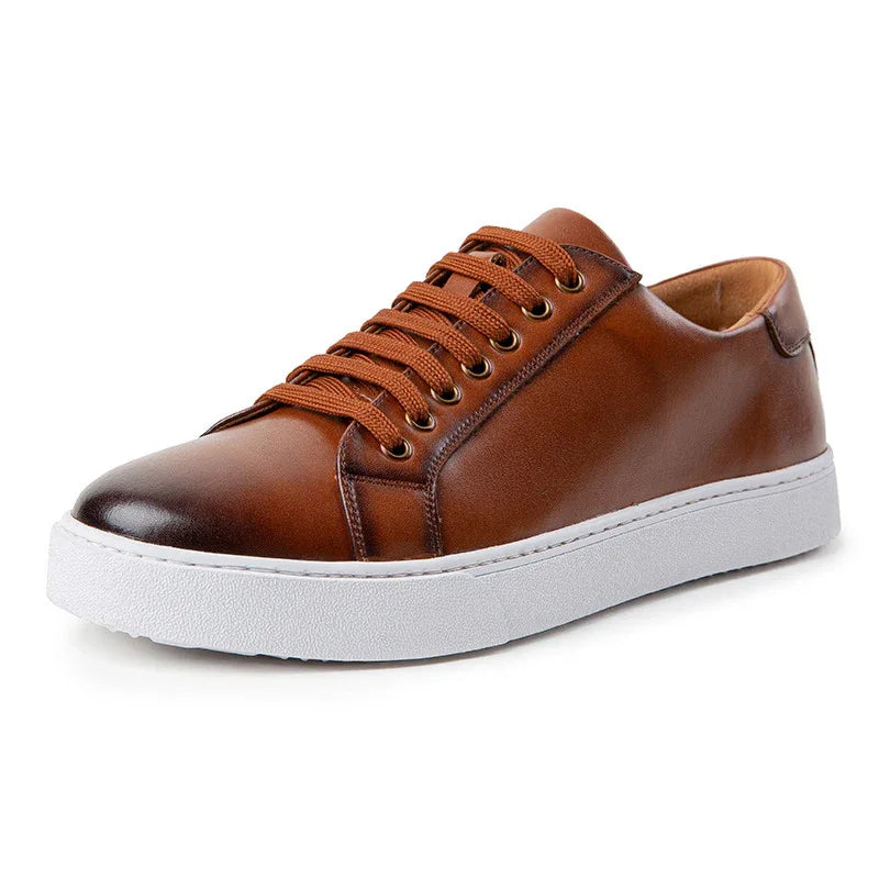 Britischer Stil Freizeitschuhe Herren mit weicher Sohle
