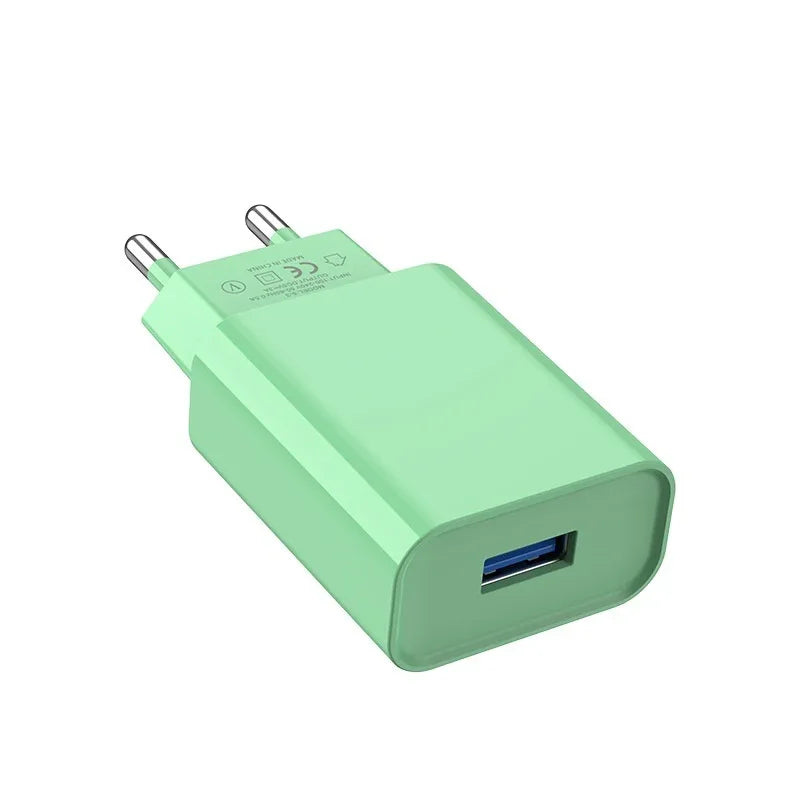 Chargeur USB QC3.0, prise UE