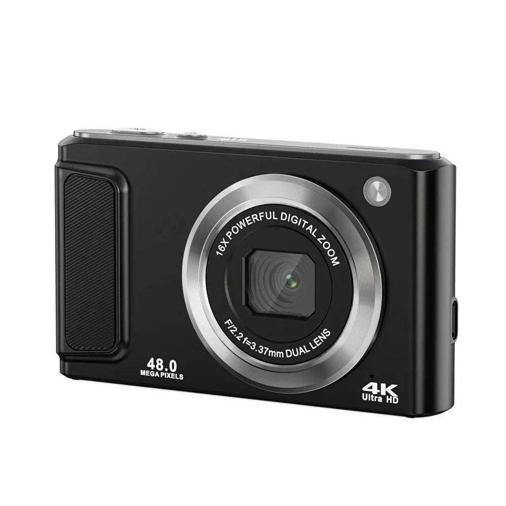 Appareil Photo Numérique 4K HD Double Caméra Avant Et Arrière