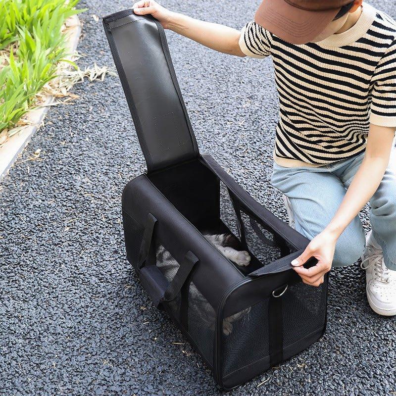 Sac à main de transport pliable pour animaux de compagnie chien chat