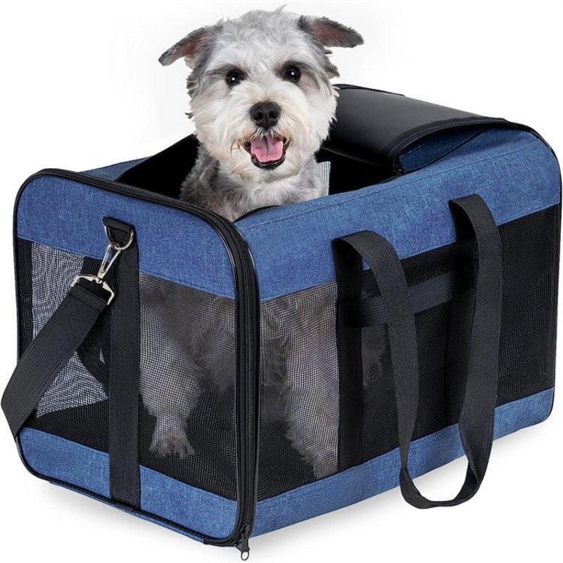 Sac à main de transport pliable pour animaux de compagnie chien chat