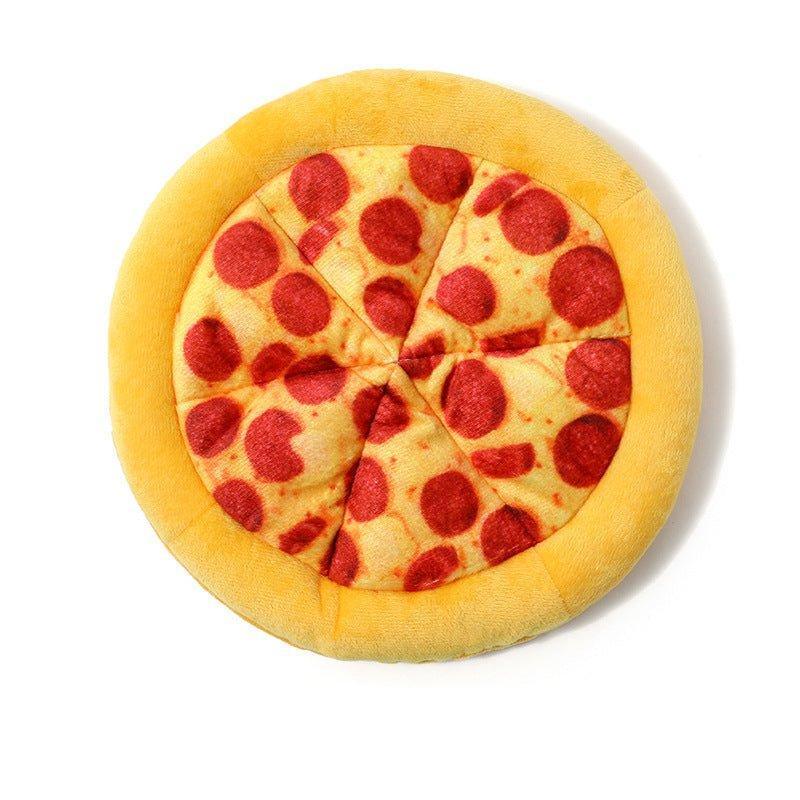 Strapazierfähiges Pizza-Hundespielzeug