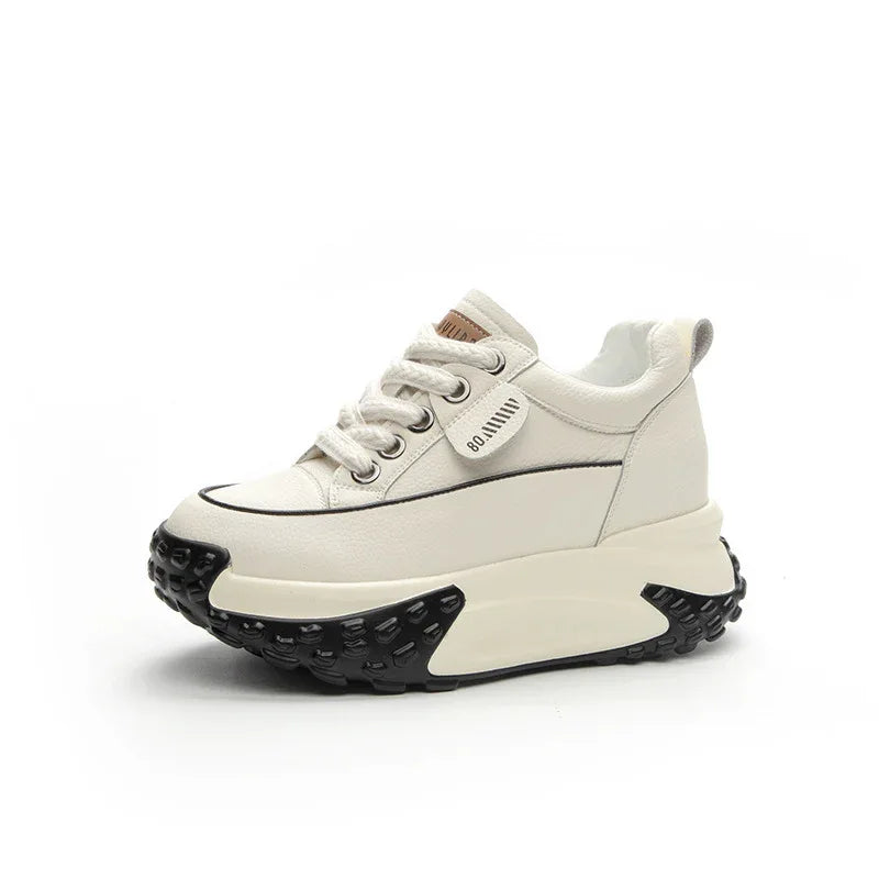 Baskets Rétro Femme Chaussures à Plateforme Tendance et Personnalisées