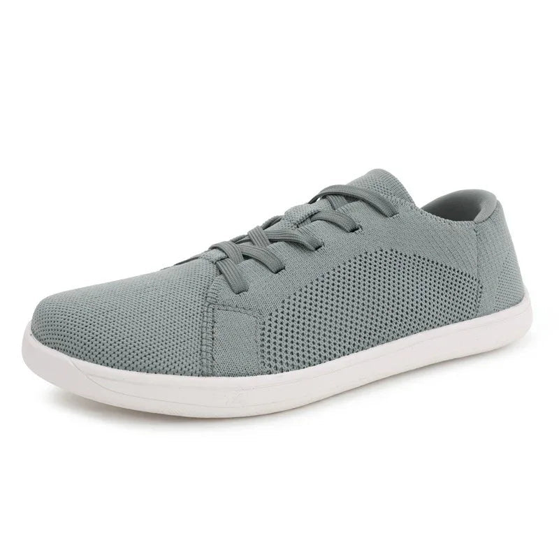 Chaussures décontractées pour hommes, baskets respirantes à bout large