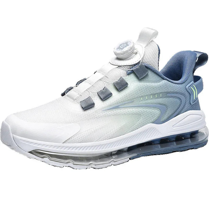 Drehschnalle Vollgewebte Luftkissen-Sneaker Laufschuhe