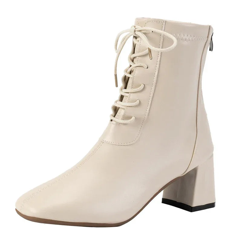 Damen Casual Martin Modische Damenstiefel