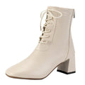 Damen Casual Martin Modische Damenstiefel