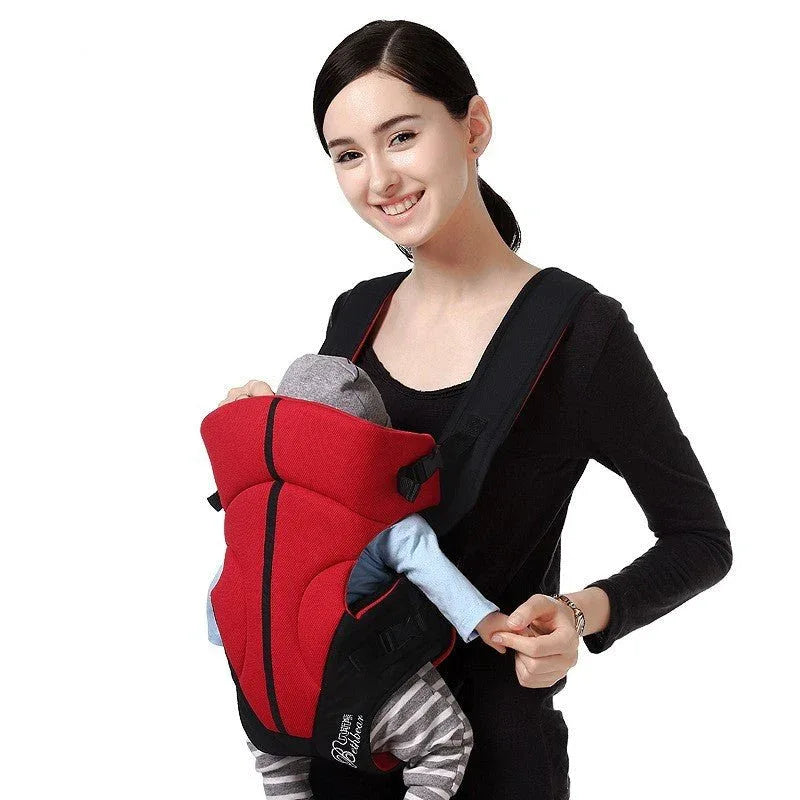 Porte-bébé ergonomique en tissu polyester respirant