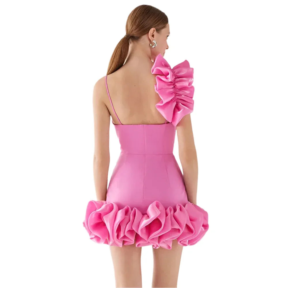 Europäische und amerikanische Damenbekleidung Plissiertes Kleid