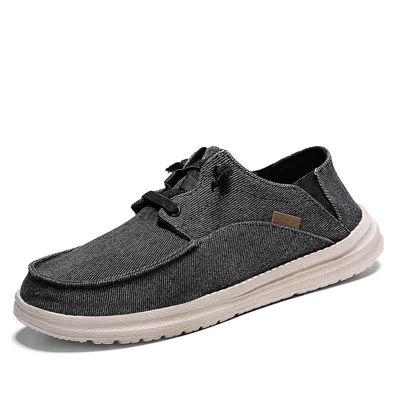 Herrenschuhe Freizeit-Segeltuch-Slipper