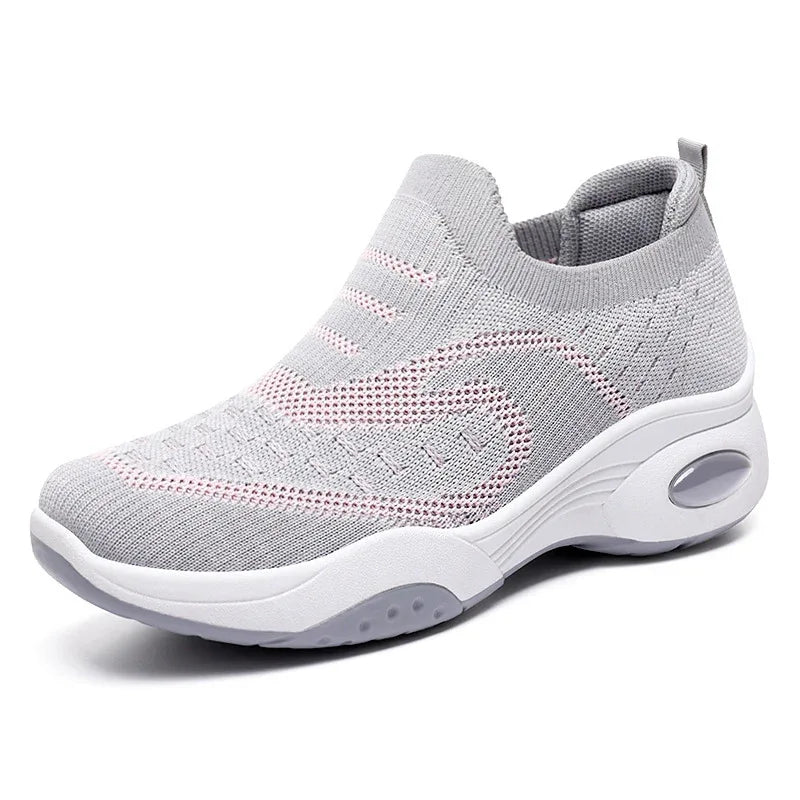 Chaussures à fond souple respirantes pour femmes Baskets polyvalentes décontractées