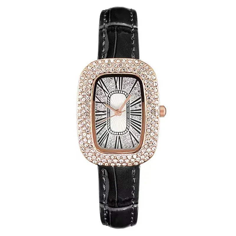 Vielseitige Damen-Quarz-Armbanduhr für Freizeit