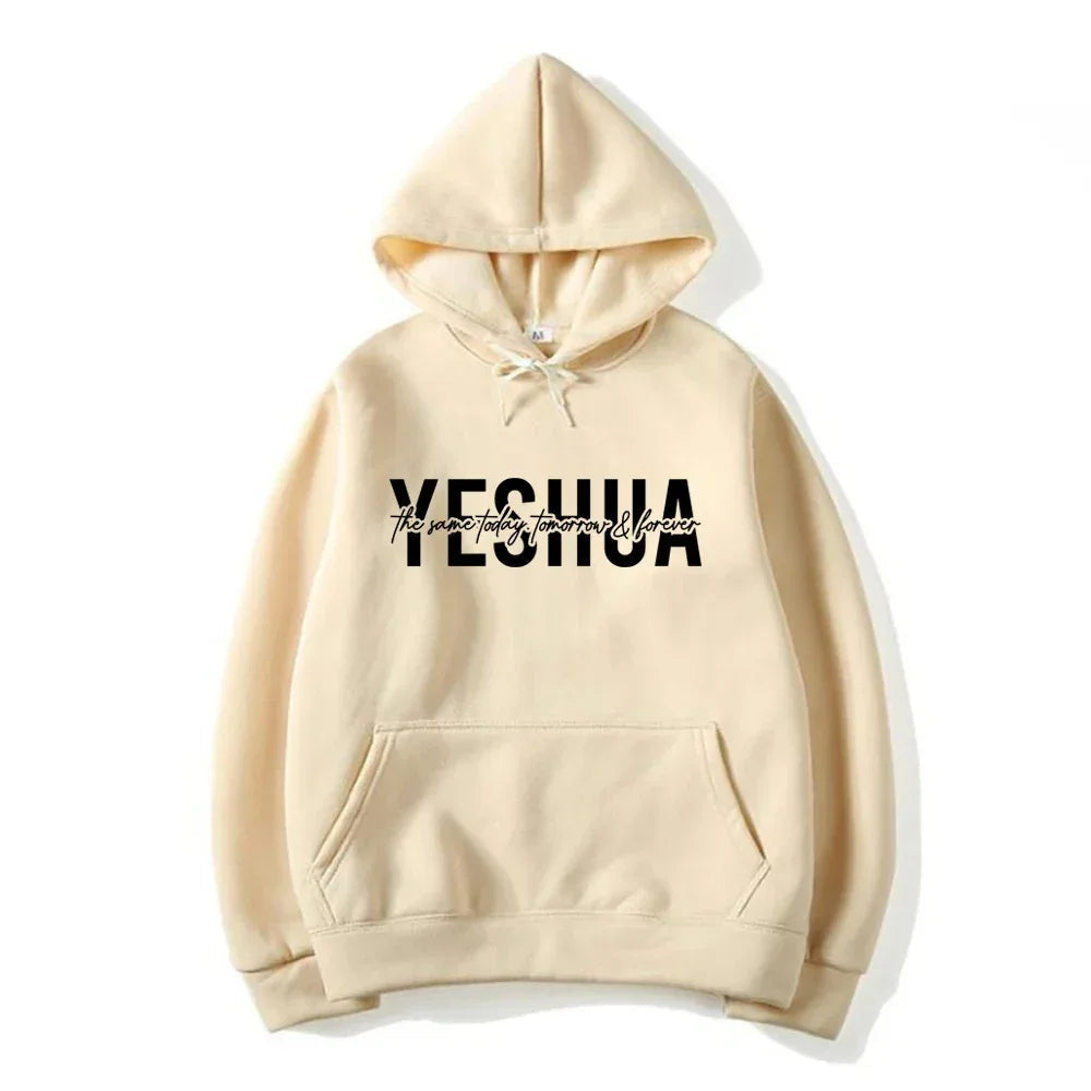 Yeshua Religiöser christlicher Hoodie-Pullover für Damen