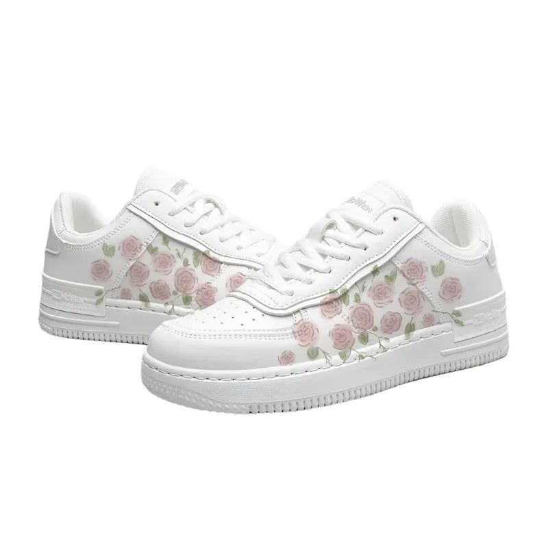 Weiße Schuhe Mädchen Frühling Sneakers