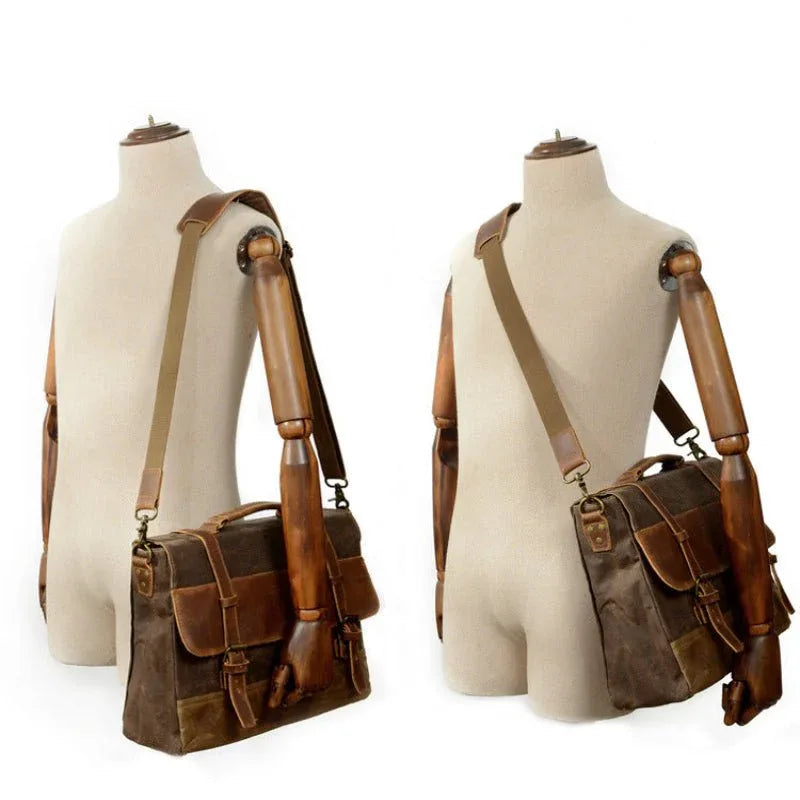 Sac à bandoulière en toile pour homme