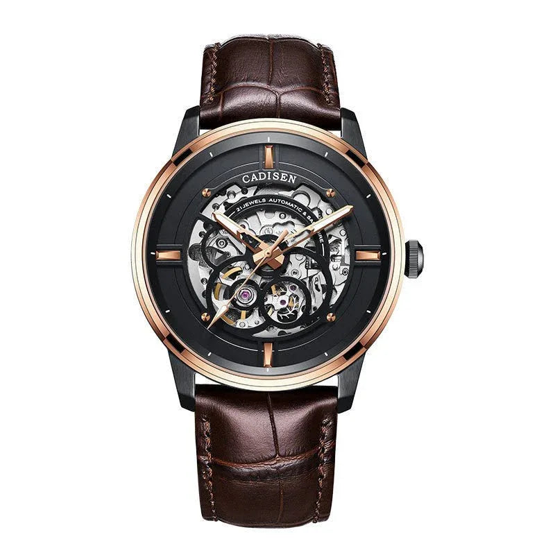 Montre mécanique décontractée et tendance pour homme