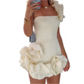 Robe moulante asymétrique élégante pour femme