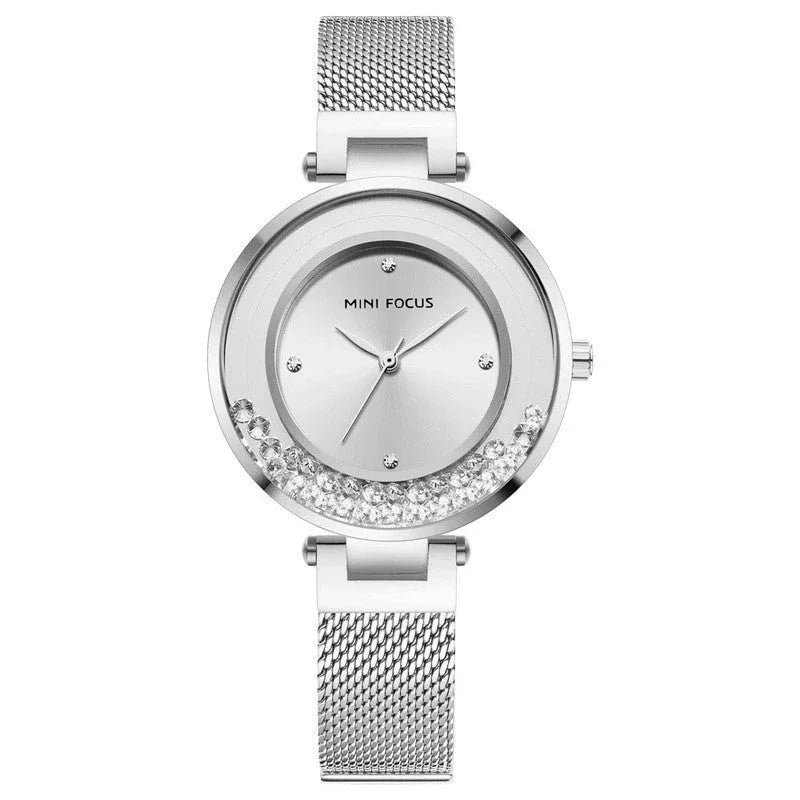 Modische Damen-Strass-Uhr