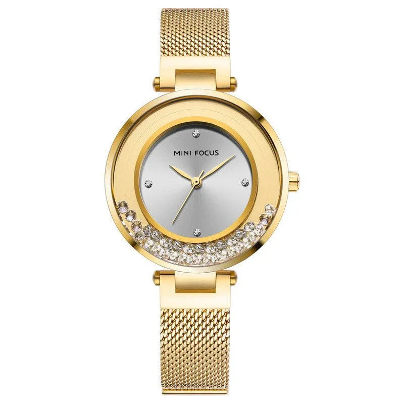 Modische Damen-Strass-Uhr