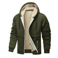Winter Fleece Sweatshirt Casual Thick Warm Sherpa Lined Hoodie