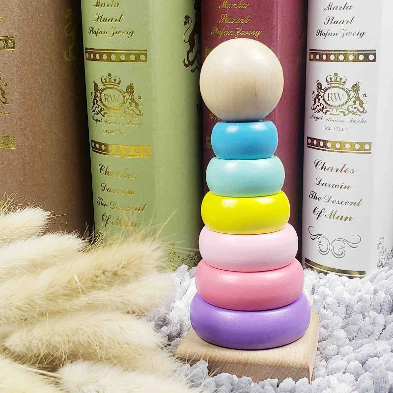 Regenbogen Turm Lernspielzeug für Kinder