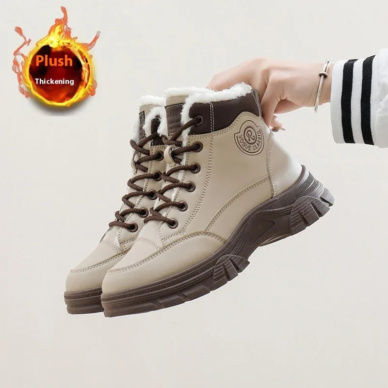 Warme Winter-Schneestiefel für Damen