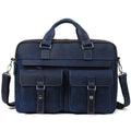 Echtes Leder Herren Umhängetasche Laptoptasche Aktentasche