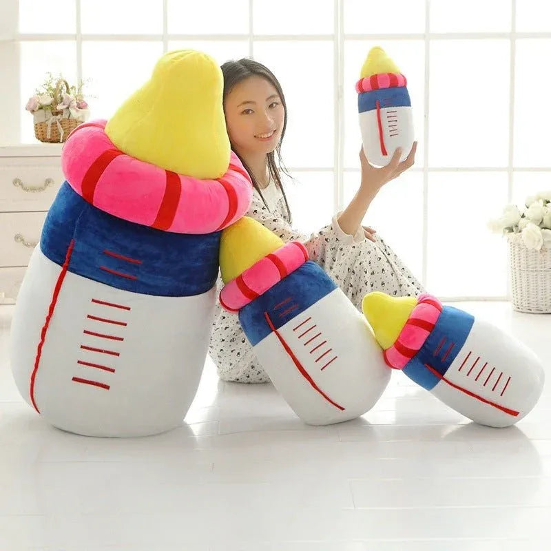 Biberon Géant en Peluche Douce