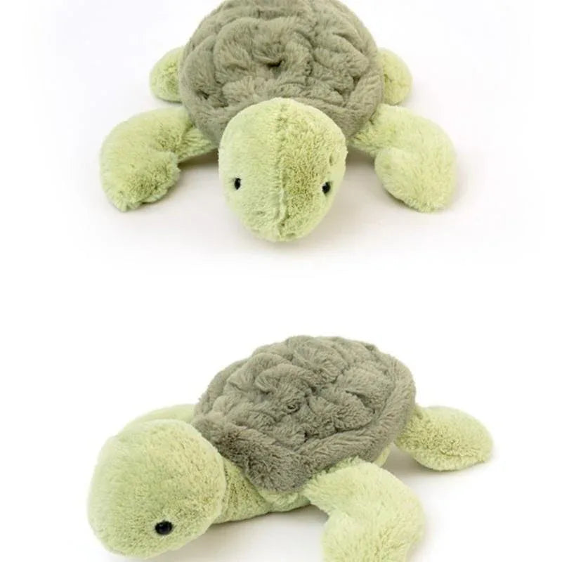 Peluche tortue verte