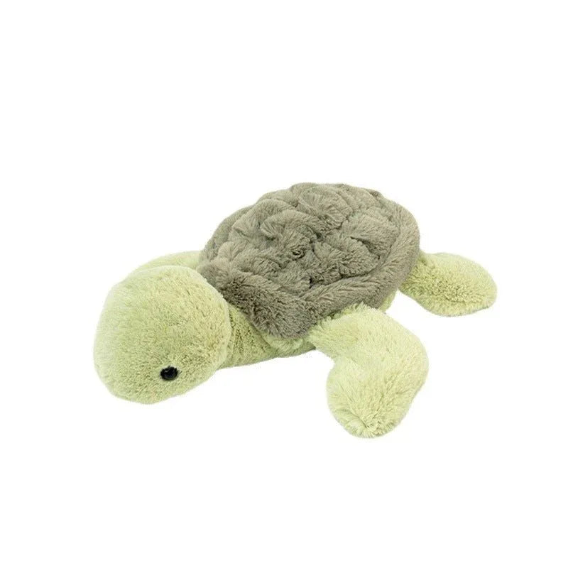 Peluche tortue verte
