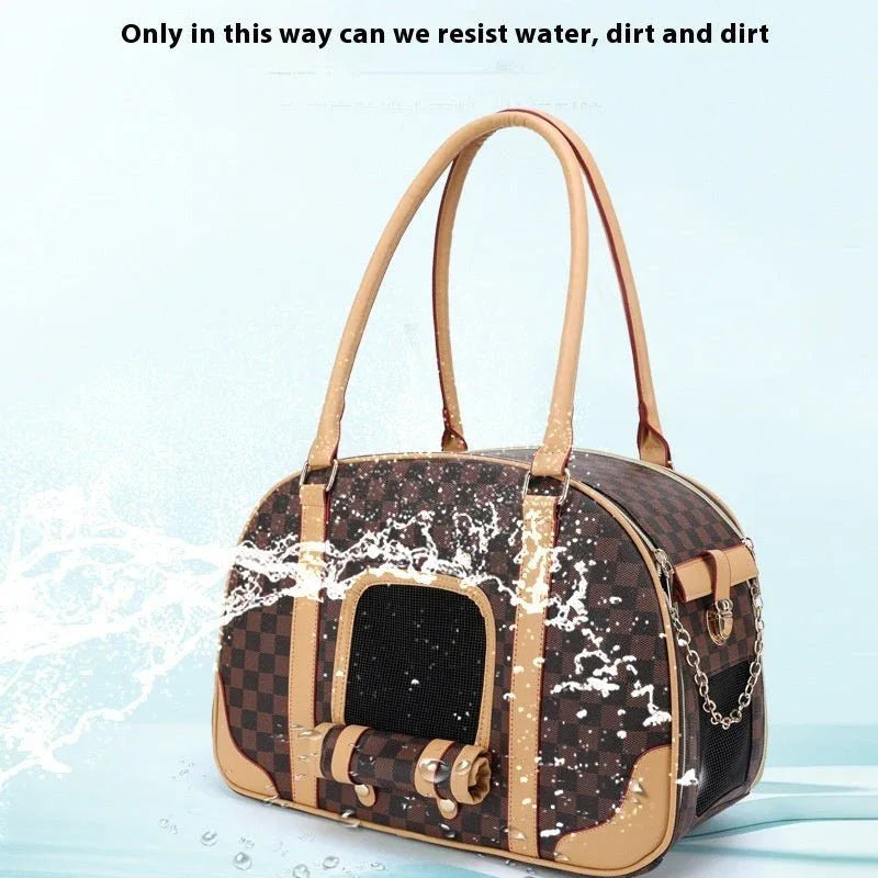Sac de transport haut de gamme respirant pour chien ou chat