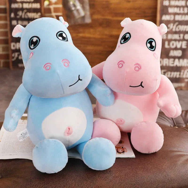 Jouets en peluche hippopotames