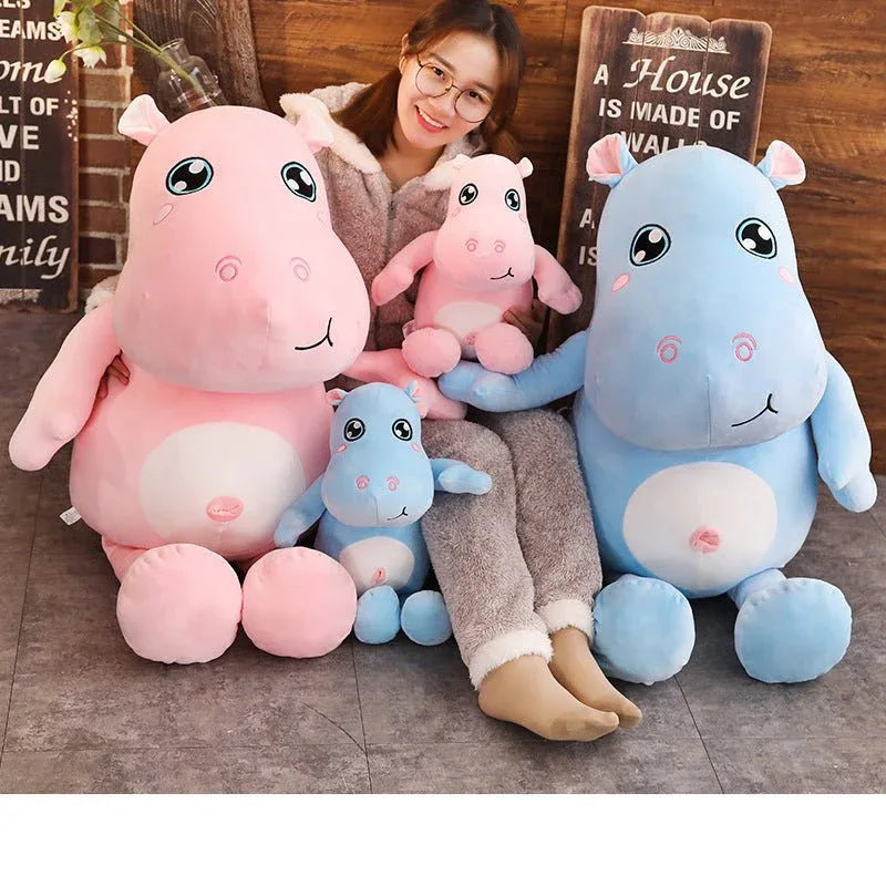 Jouets en peluche hippopotames