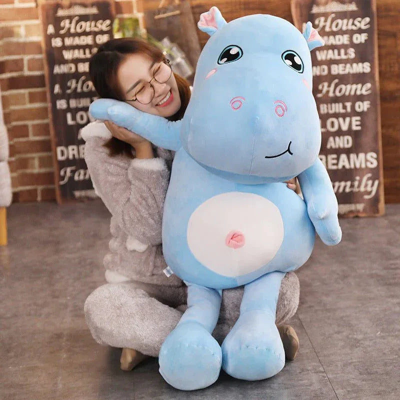 Jouets en peluche hippopotames