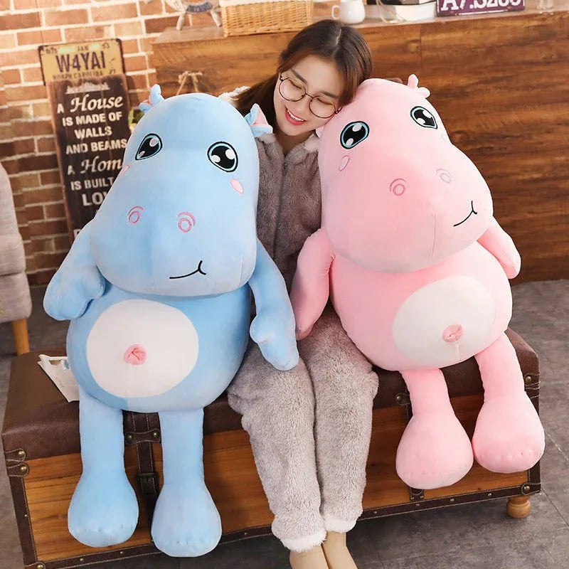 Jouets en peluche hippopotames
