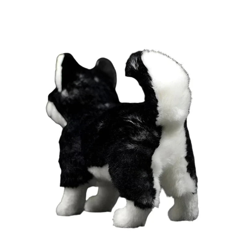 Peluche chien Husky