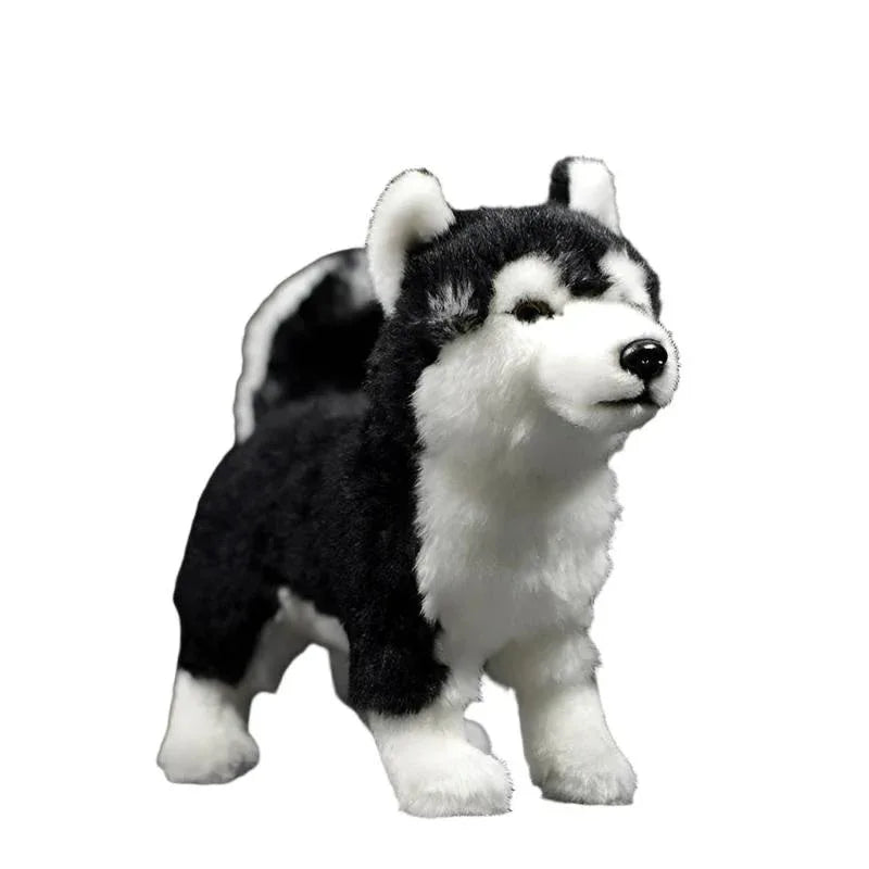 Peluche chien Husky